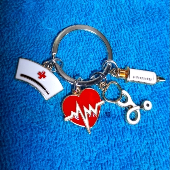 Accessories - Nurse Themed Keychain with Charms